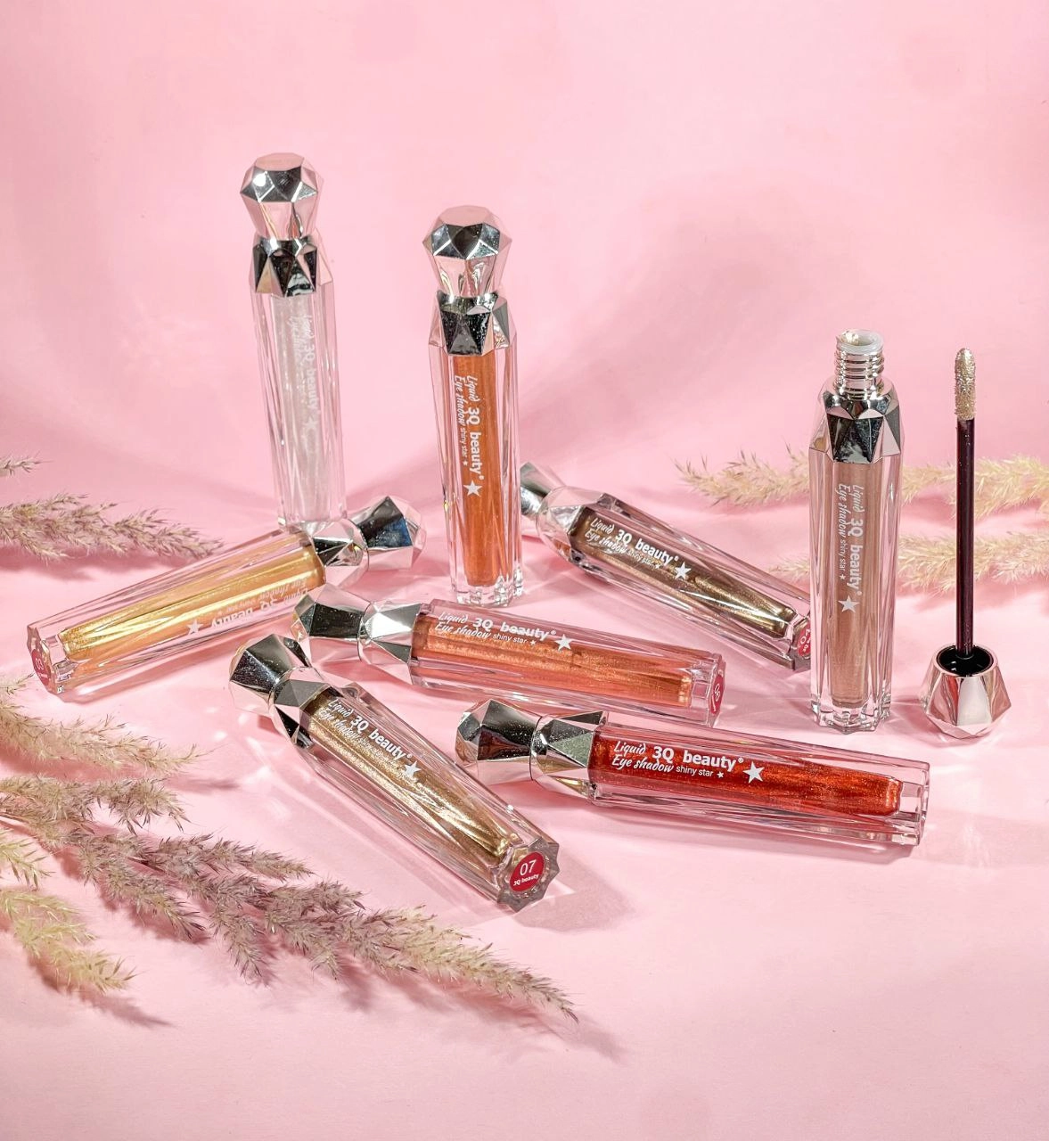 سایه شاین مایع چشم و لب بیوتی 3Q beauty