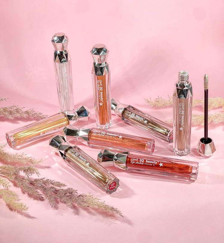سایه شاین مایع چشم و لب بیوتی 3Q beauty