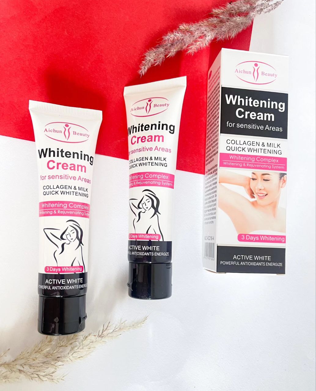 کرم رفع تیرگی نقاط حساس بدن آیچون بیوتی