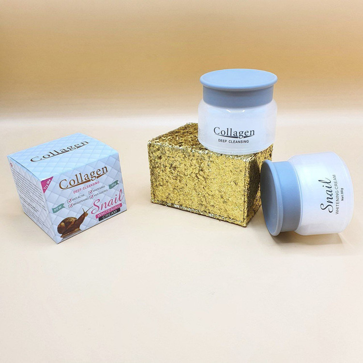 کرم حلزون کلاژن ساز پوست کاسه ای Collagen Snail