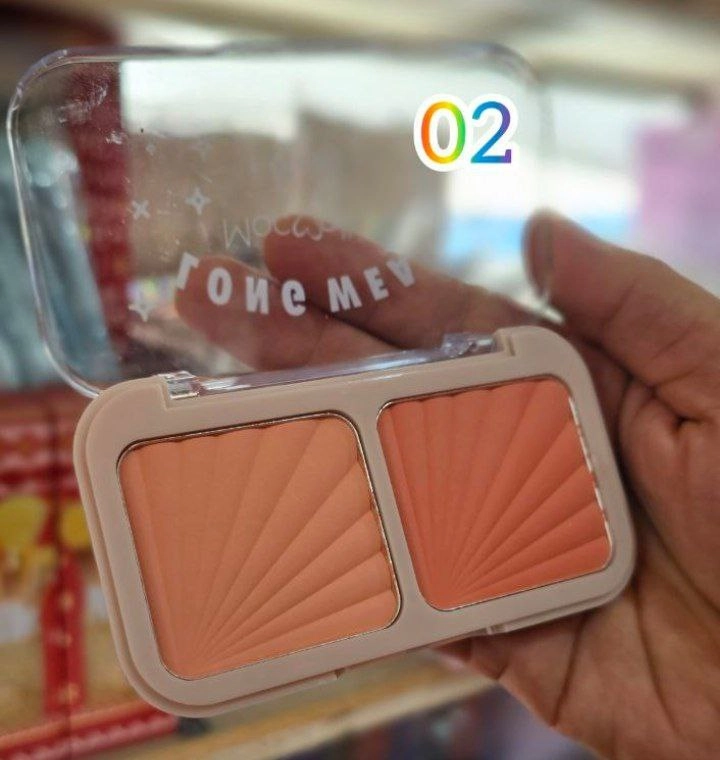 رژگونه دو رنگ مات بیوتی