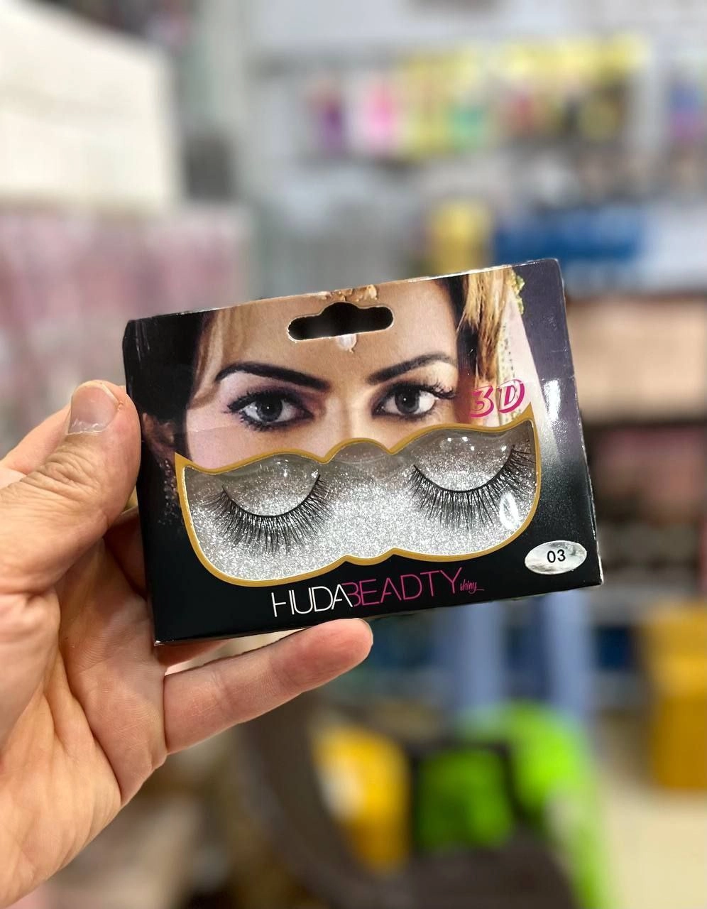 مژه سه بعدی 3D هدبیوتی HUDA BEAUTY