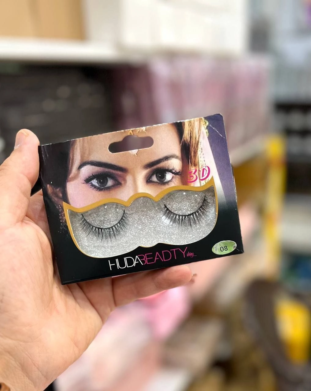 مژه سه بعدی 3D هدبیوتی HUDA BEAUTY