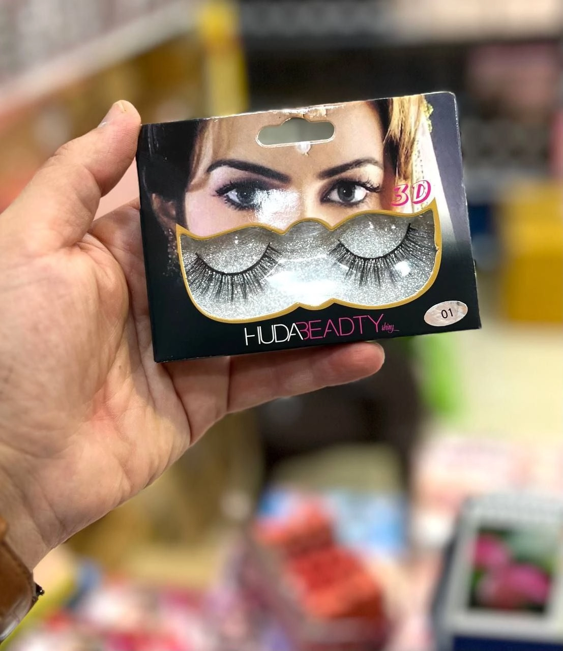 مژه سه بعدی 3D هدبیوتی HUDA BEAUTY