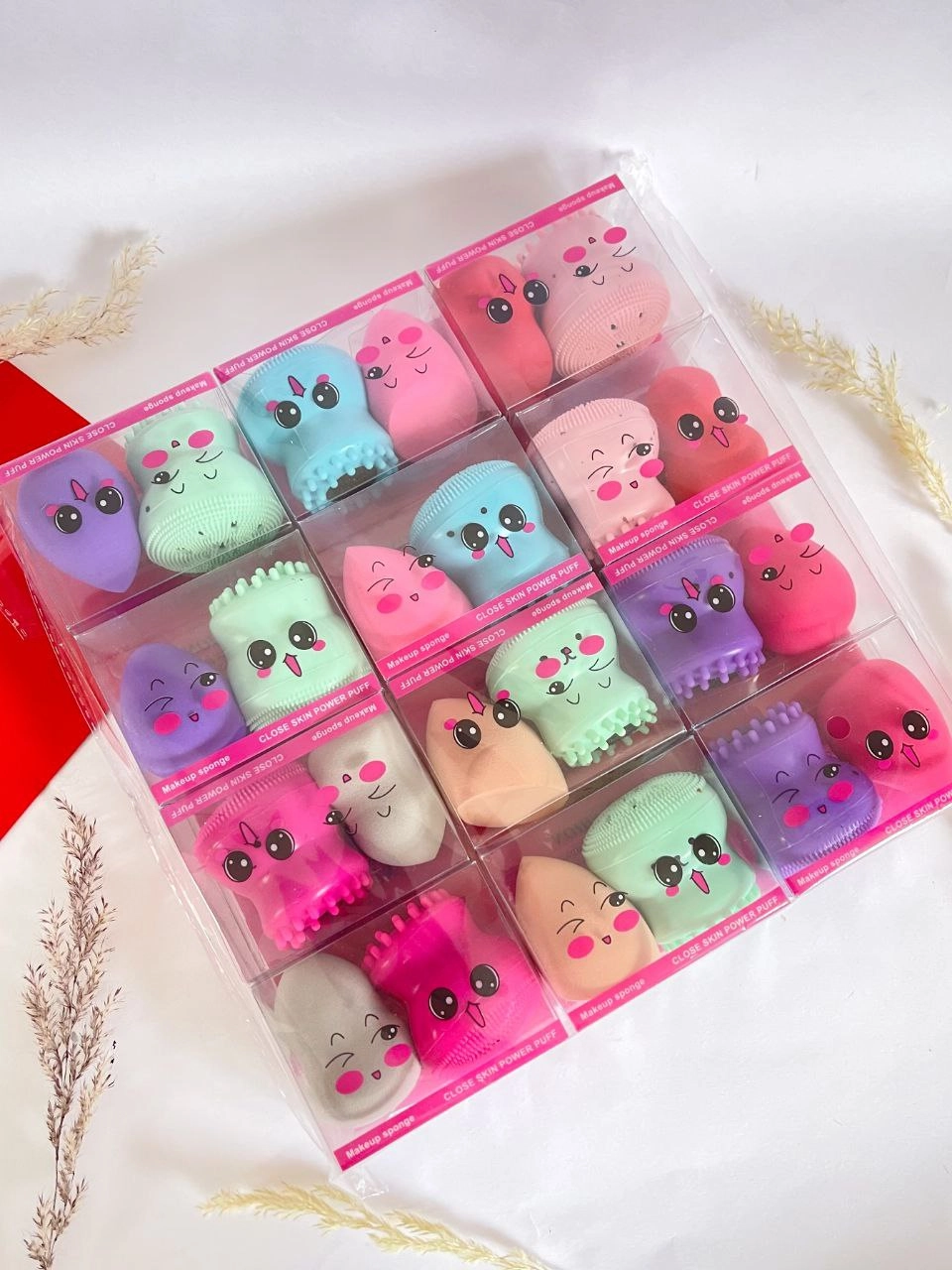 ست فیس براش سیلیکونی و پد تخم مرغی