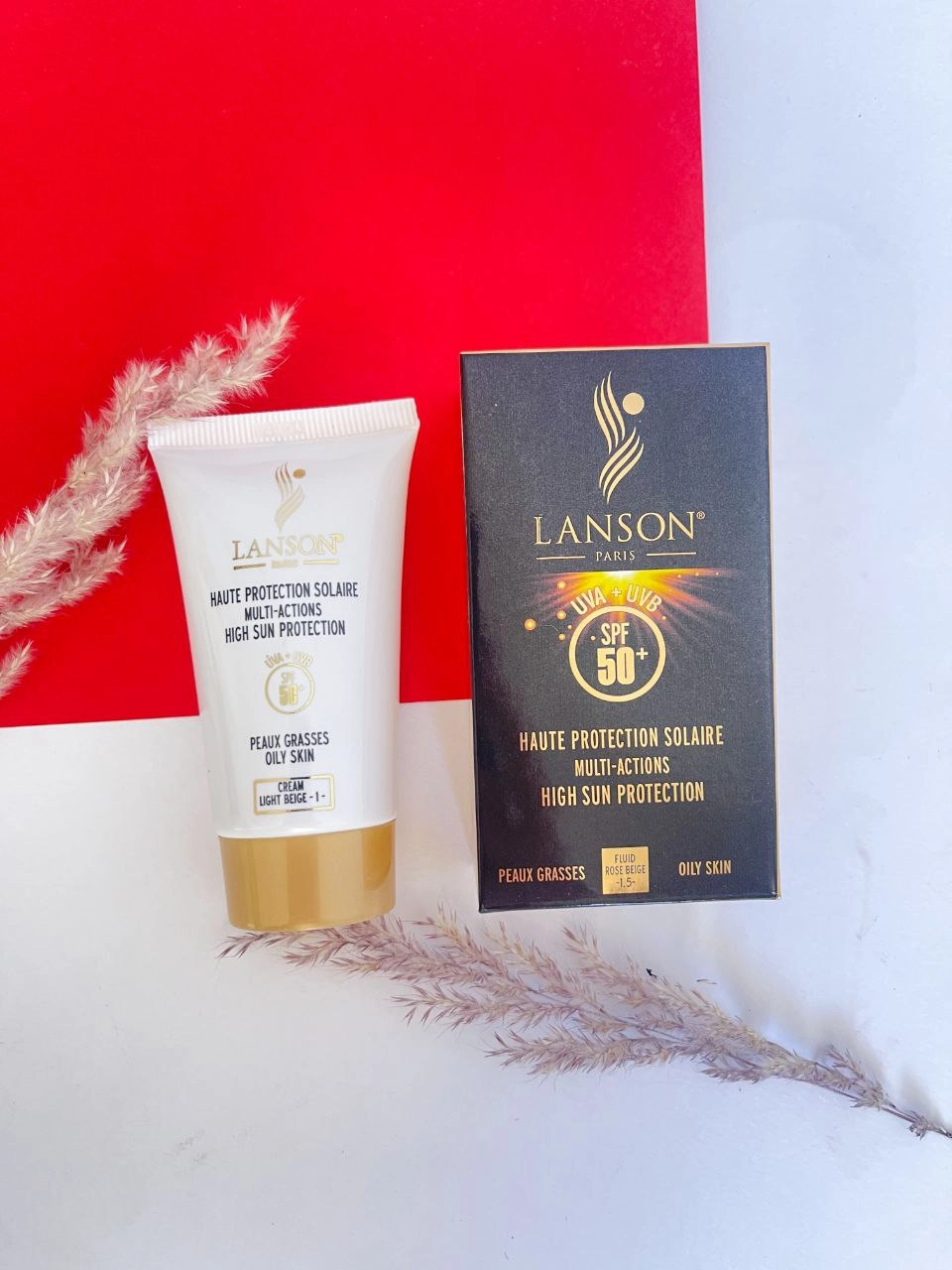 ضد آفتاب کرم پودری لانسون