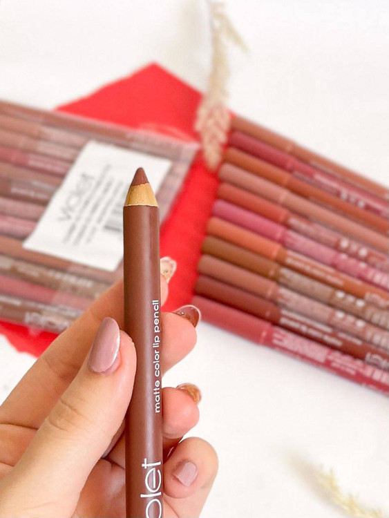 رژلب مدادی بدون تراش ویولت