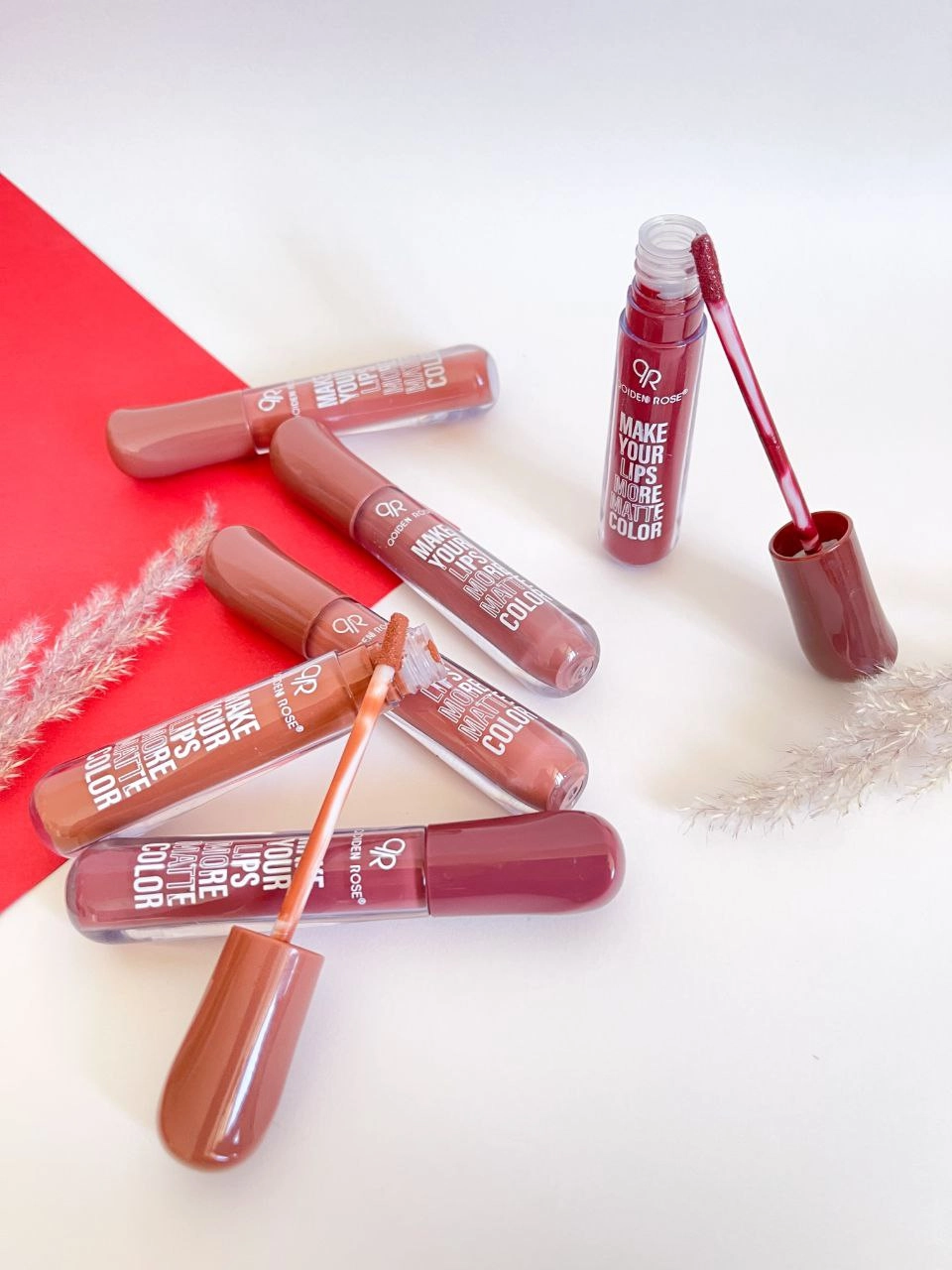 رژلب مایع کویدن رز قطره Quiden rose