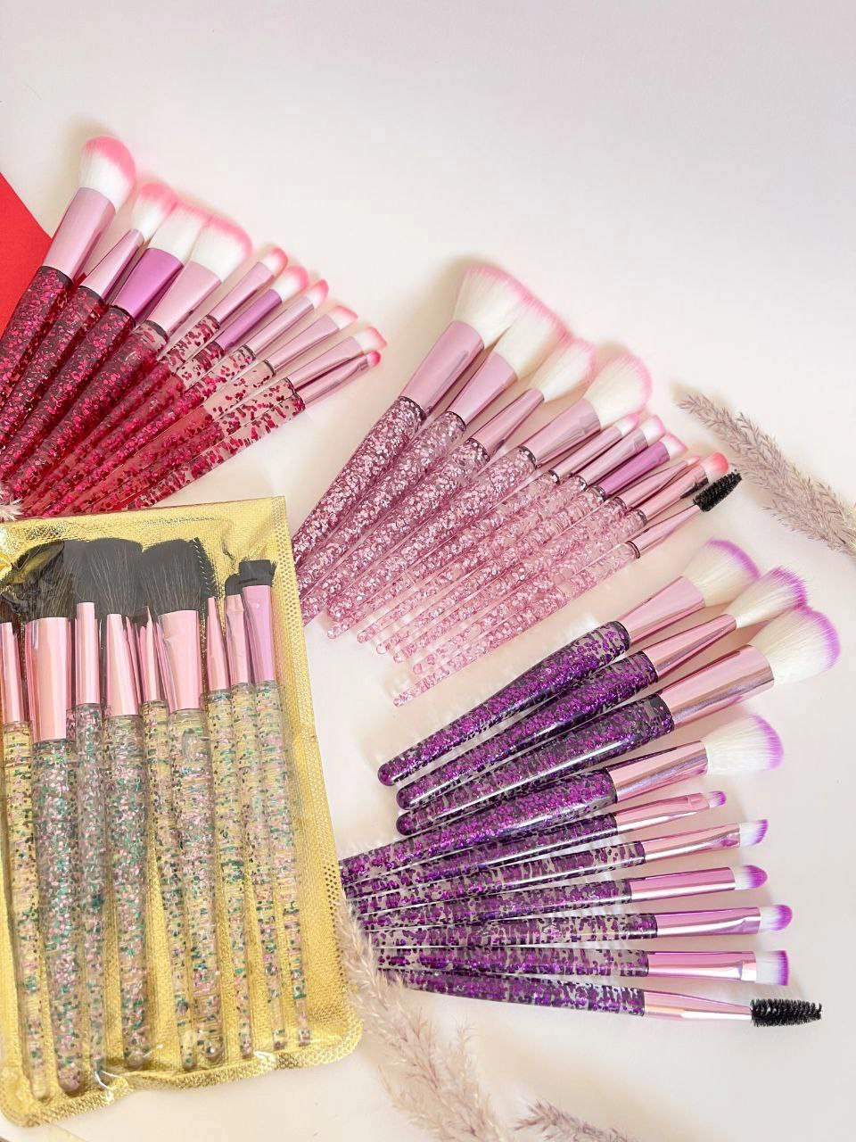 ست براش نه تکه دسته اکلیلی