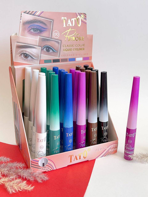 خط چشم ماژیکی رنگی