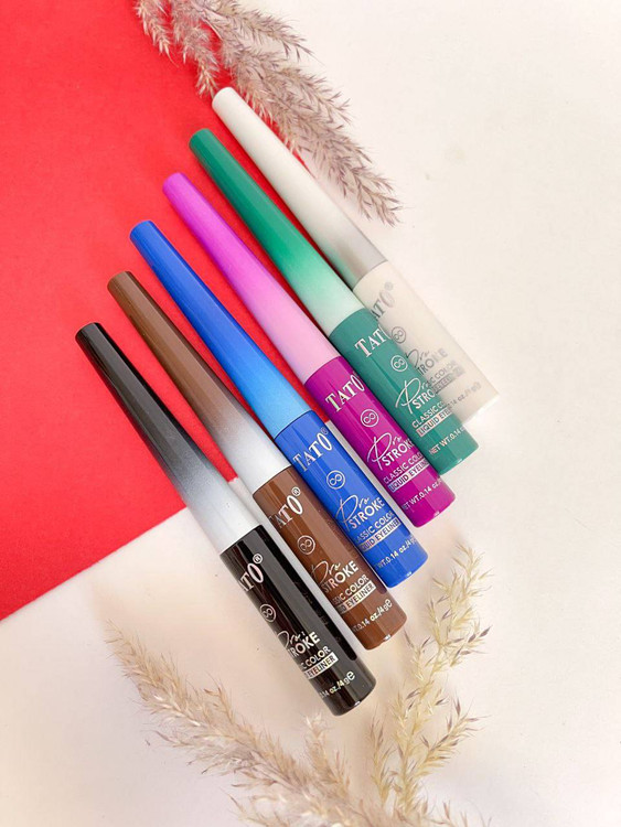 خط چشم ماژیکی رنگی