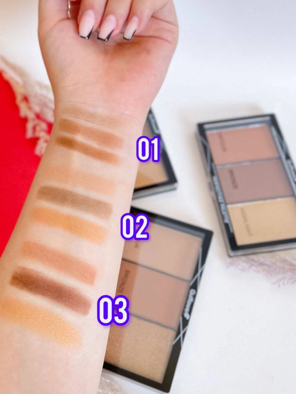 پالت سه کاره گل فلاور