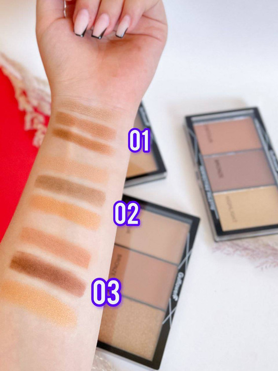 پالت سه کاره گل فلاور