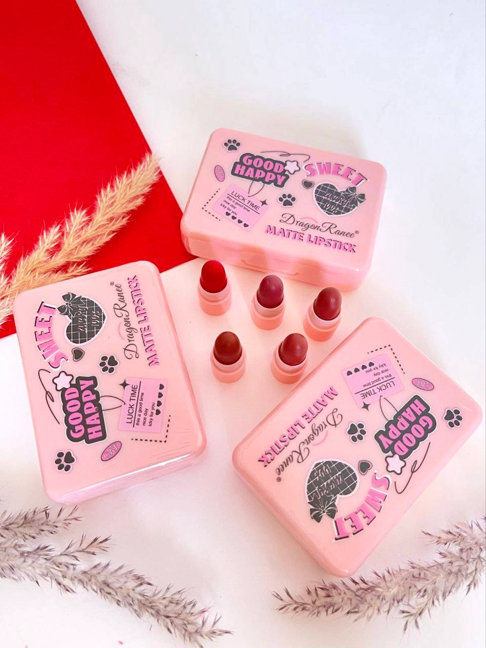 رژلب 5 عددی بچه گانه