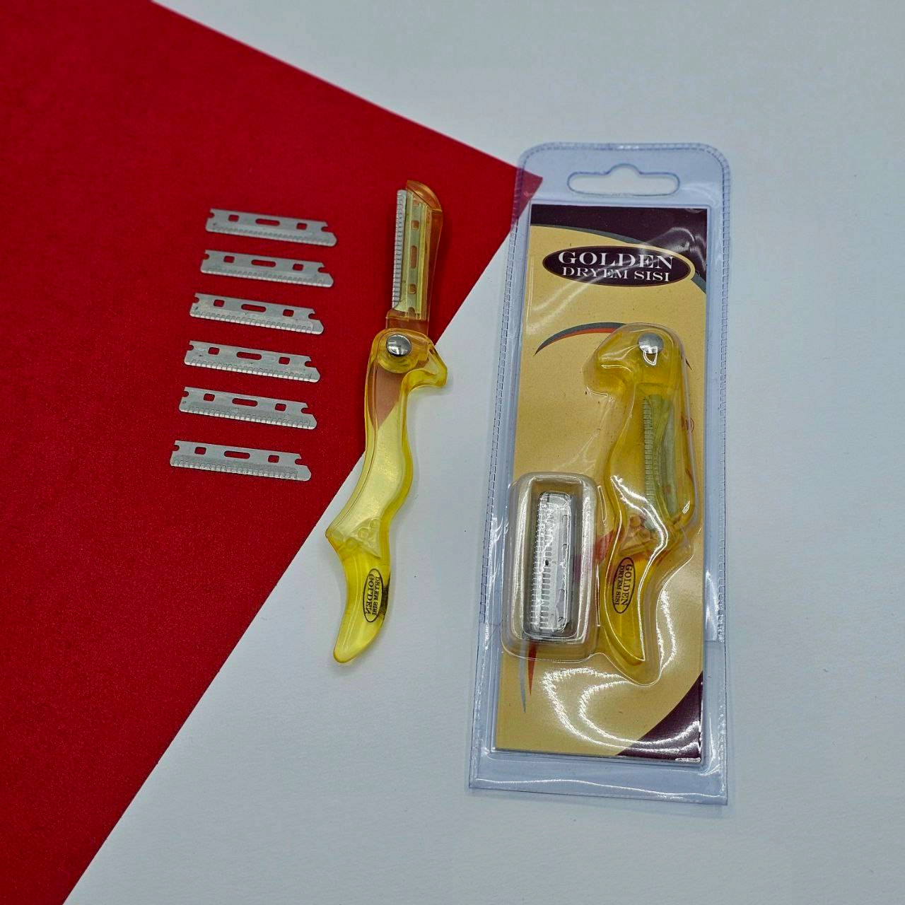 تیغ ابرو جادویی و اره ای گلدن دریم