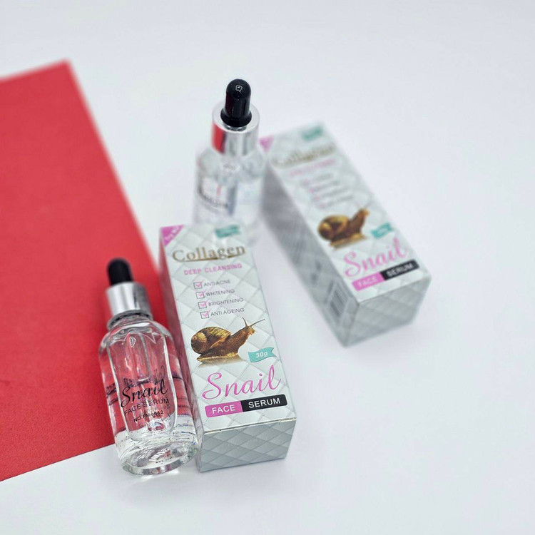 سرم صورت چهار کاره کلاژن حلزون