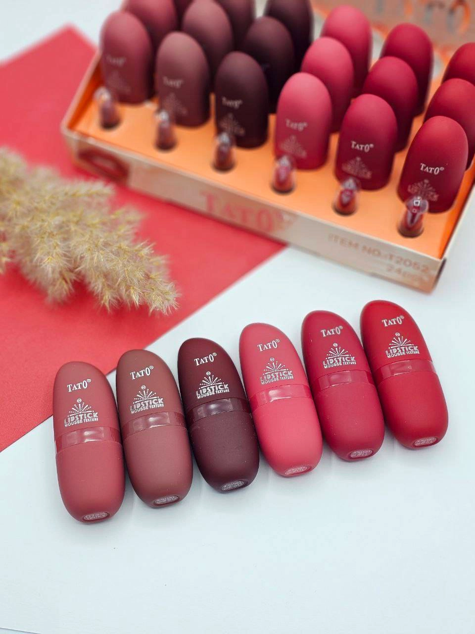 رژلب جامد برند تاتو سری B