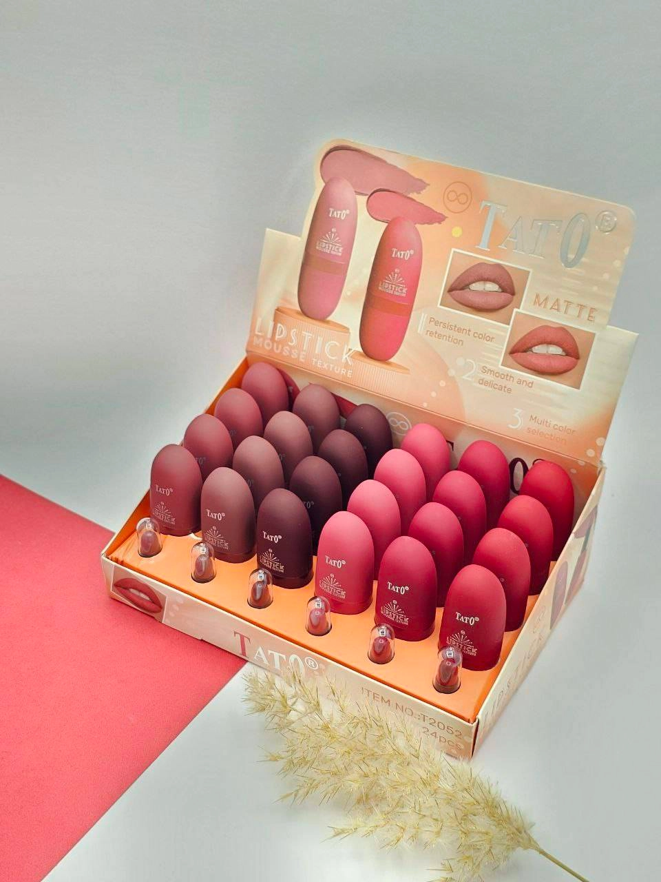 رژلب جامد برند تاتو سری B