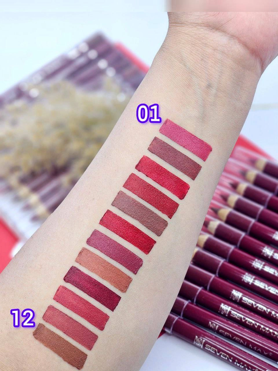 رژلب مدادی با کیفیت سون مکس