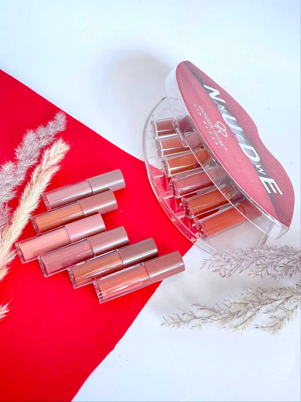 پک رژلب مایع طرح لب کویدن رز نود