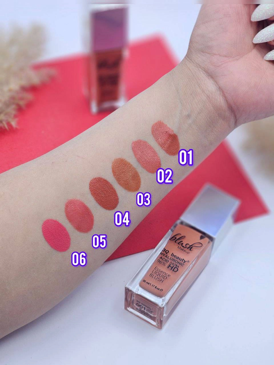 رژگونه مایع شیشه ای 3Qبیوتی