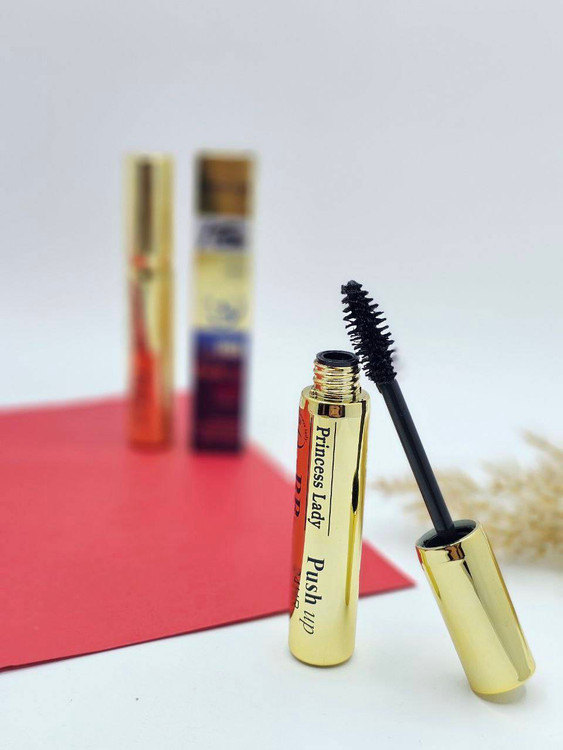 ریمل پوکه طلایی و برس چرخشی پرنسس لیدی