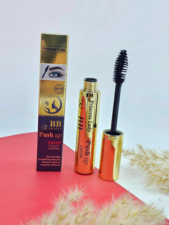 ریمل پوکه طلایی و برس چرخشی پرنسس لیدی