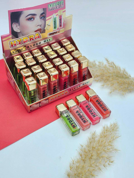 روژگونه مایع روغنی و لیپ گلاس حرارتی مجیک