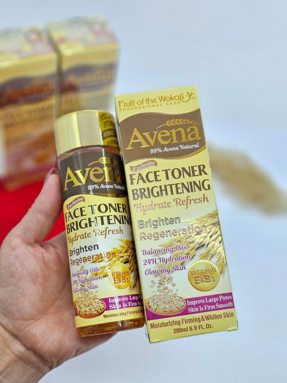 تونر مراقبت پوستی و روشن کننده پوست جوانه گندم