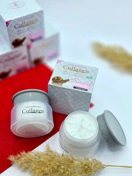 کرم کلاژن ساز پوست کاسه ای حلزون