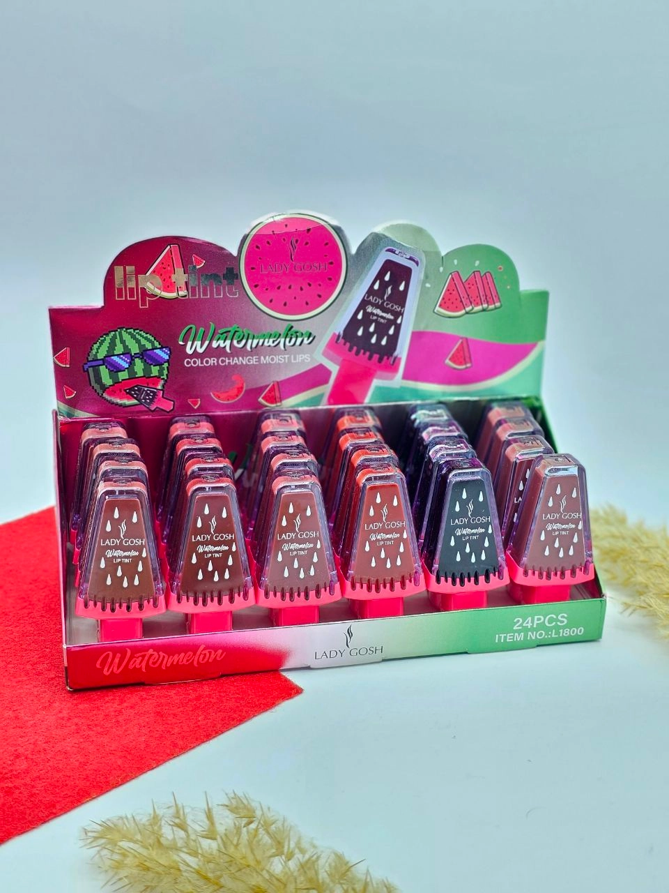 رژلب مایع و تینت لب لیدی گاش