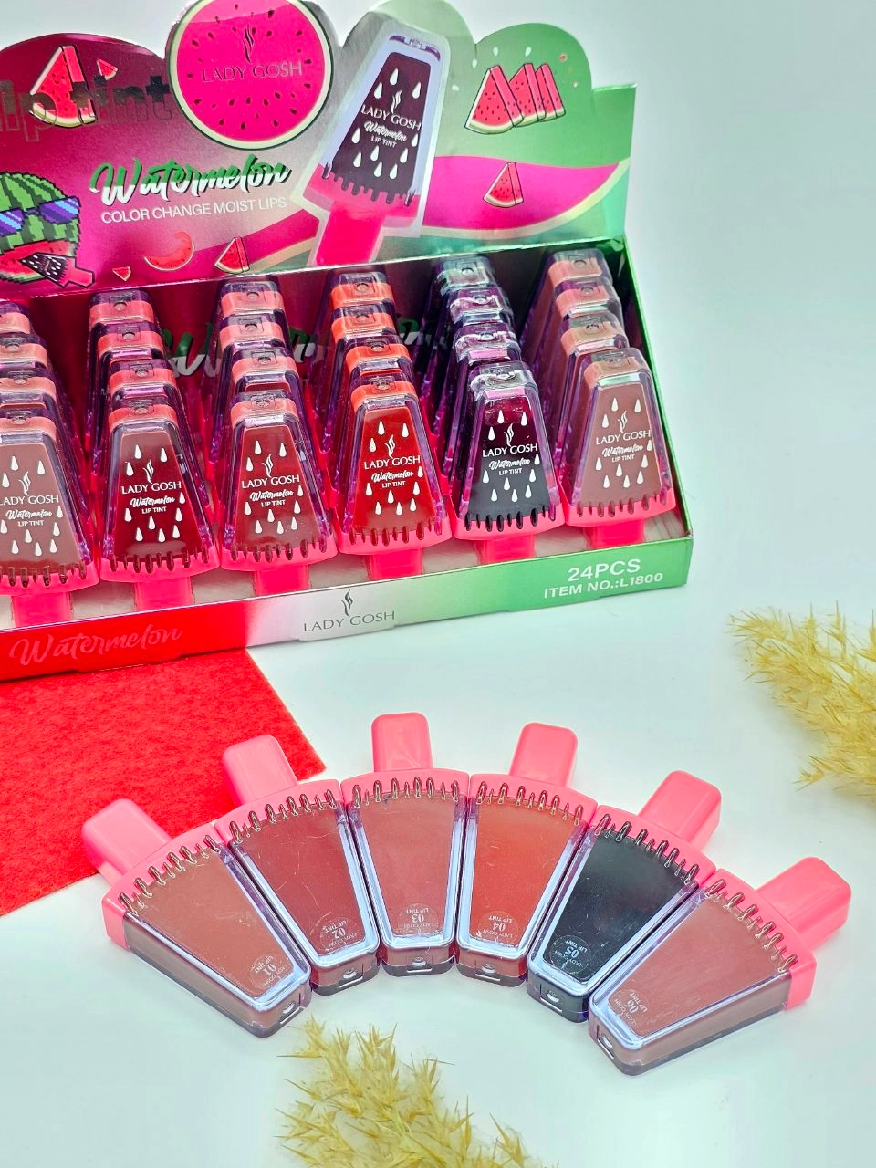 رژلب مایع و تینت لب لیدی گاش