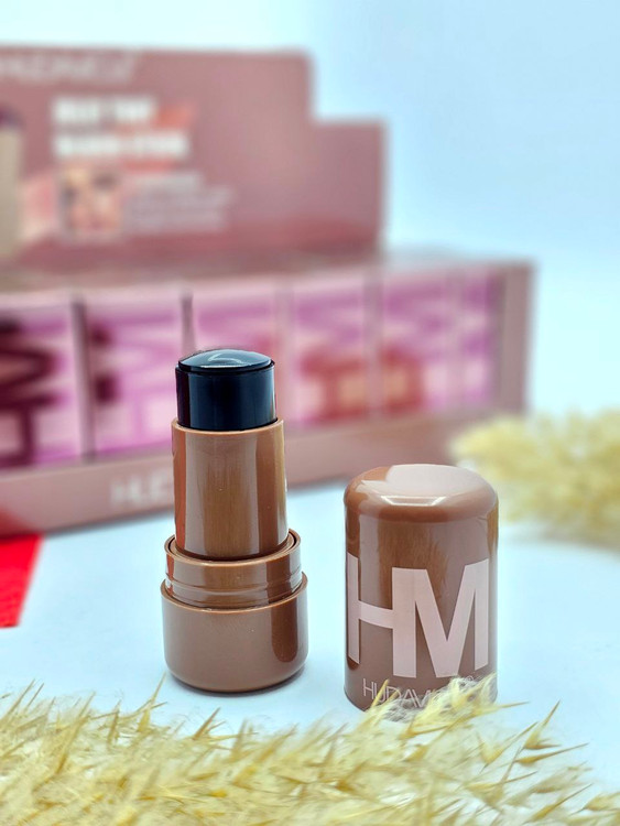 تینت لب ژله ای تک رنگ قهوه ای هدی موجی