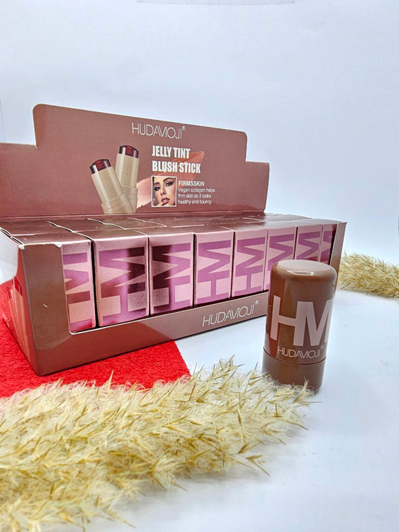 تینت لب ژله ای تک رنگ قهوه ای هدی موجی