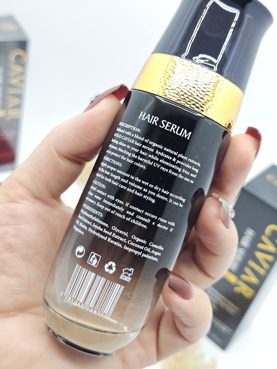 سرم موی خاویار طلا