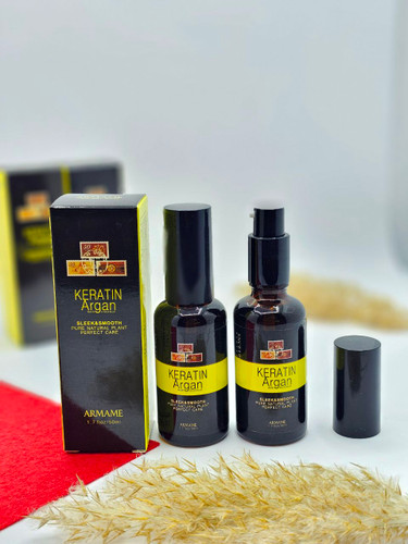 روغن آرگان و کراتین آرمامی