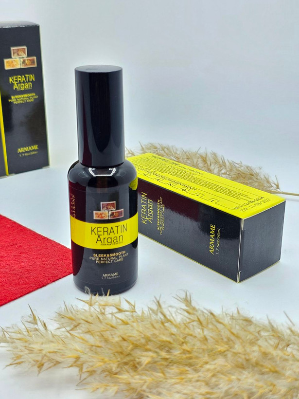 روغن آرگان و کراتین آرمامی