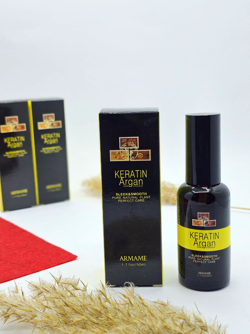 روغن آرگان و کراتین آرمامی