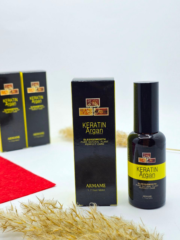 روغن آرگان و کراتین آرمامی