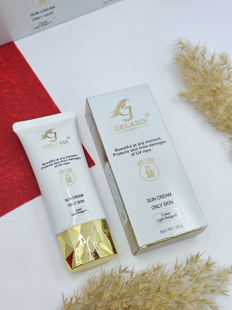 ضد آفتاب کرم پودری گلاریس