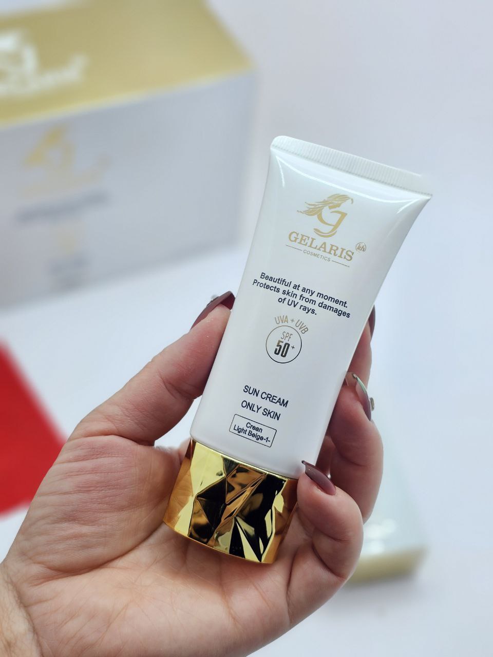 ضد آفتاب کرم پودری گلاریس