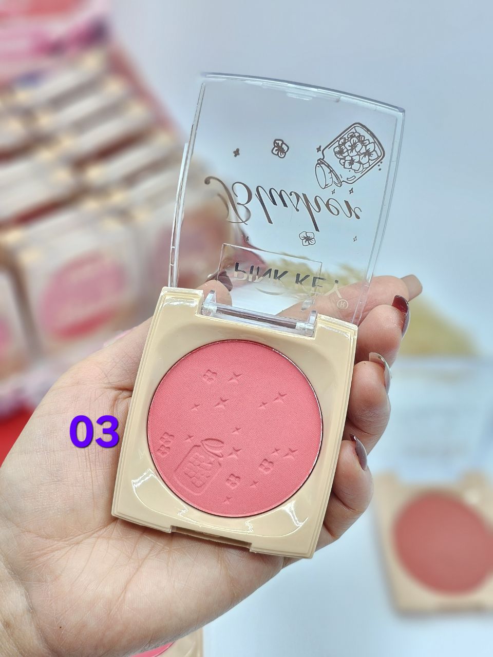 روژگونه مات PINK KEY