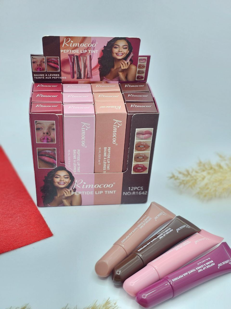 لیپ تینت و لیپ گلاس ریموکو