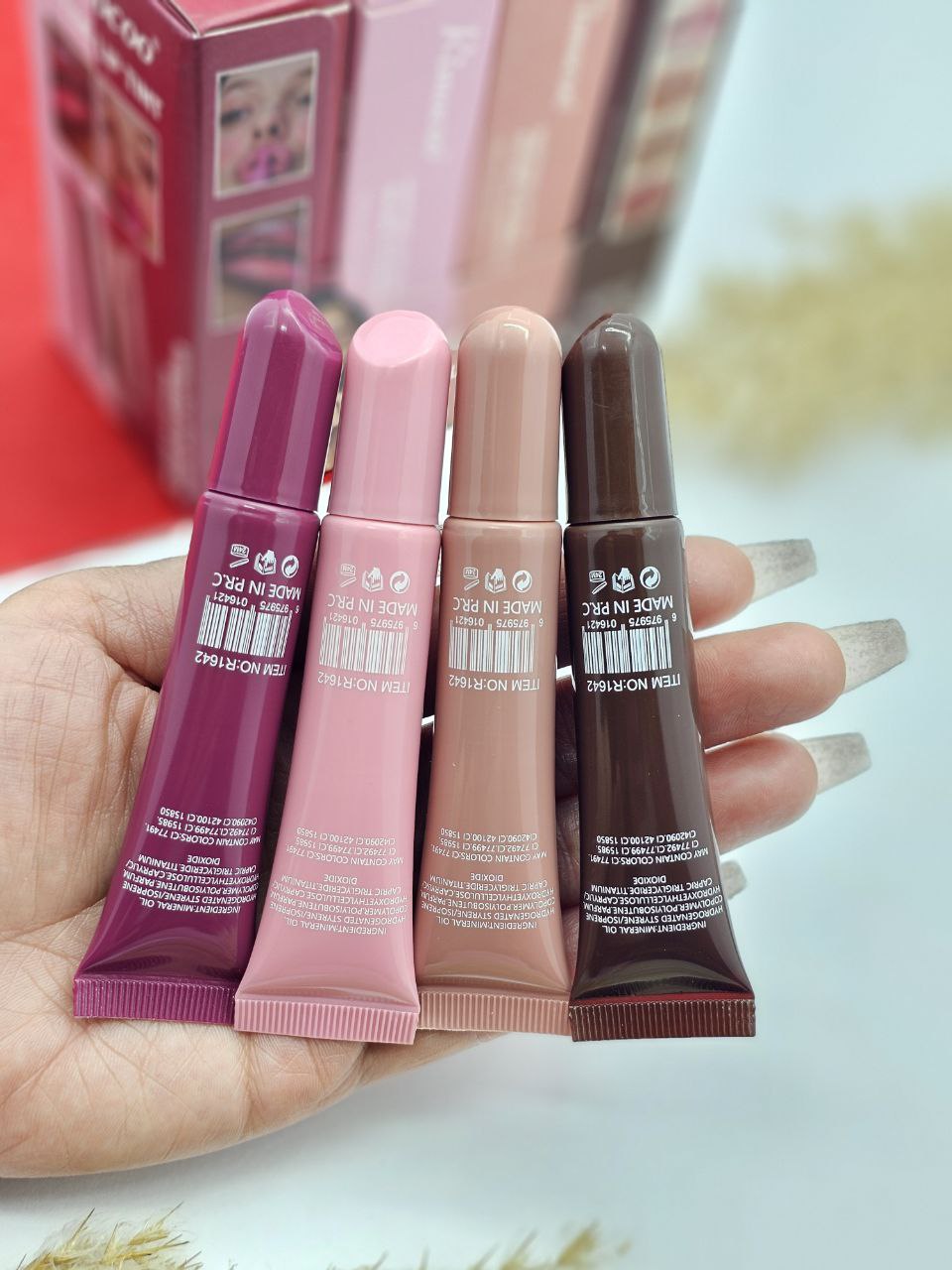 لیپ تینت و لیپ گلاس ریموکو