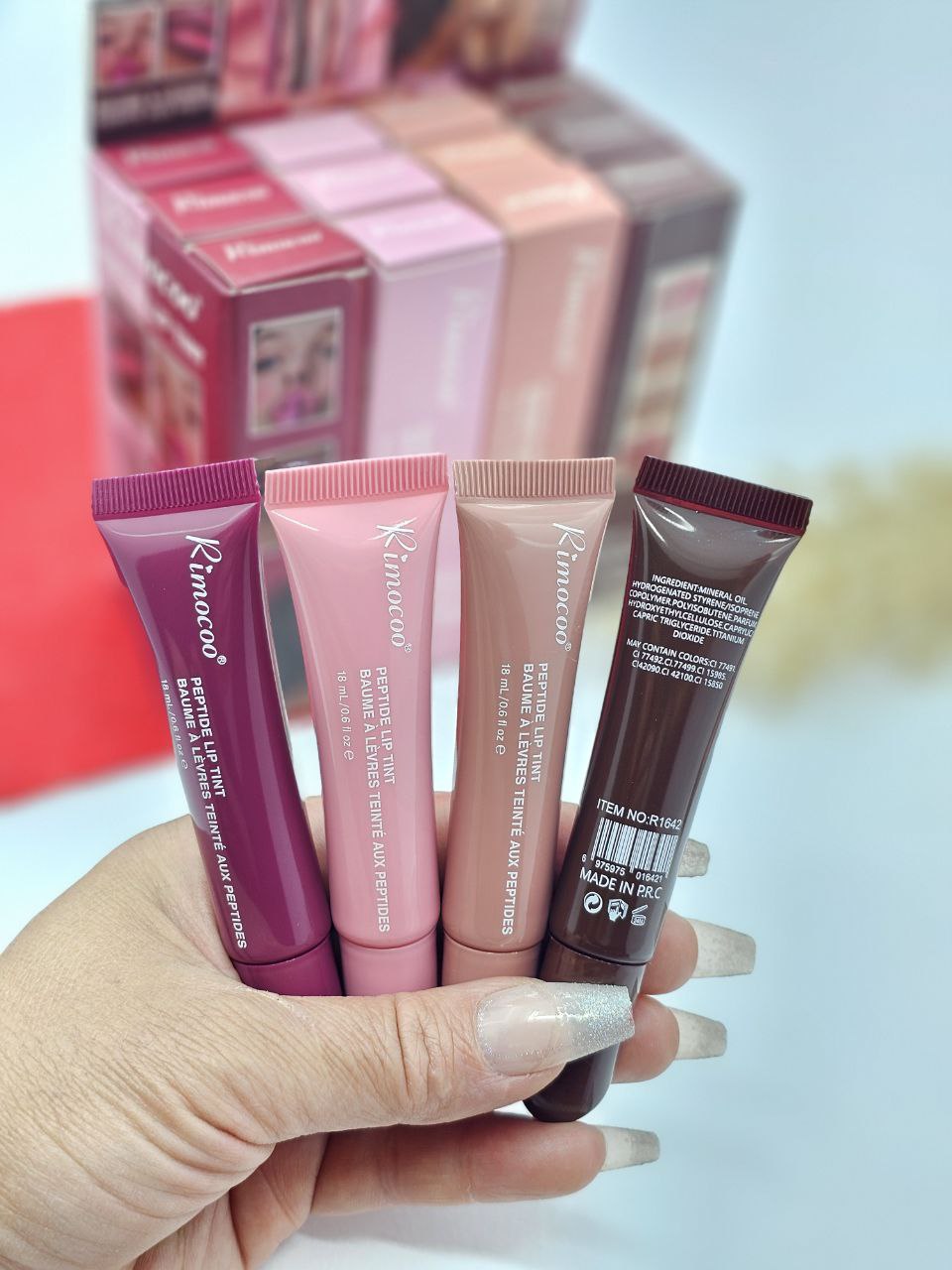 لیپ تینت و لیپ گلاس ریموکو