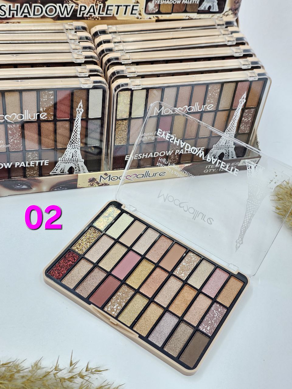 پالت سایه 30 رنگ مک کالر