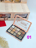 پالت سایه چشم و مات و مخملی 15رنگ