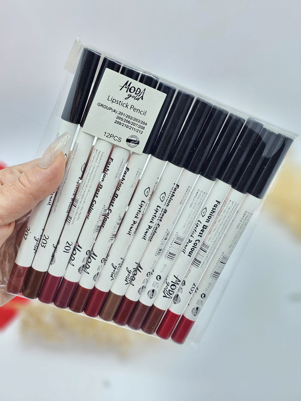 رژلب مدادی نرم و مخملی برند مُدا