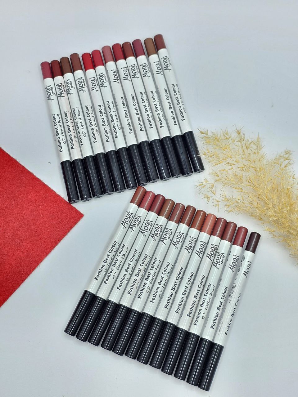 رژلب مدادی نرم و مخملی برند مُدا