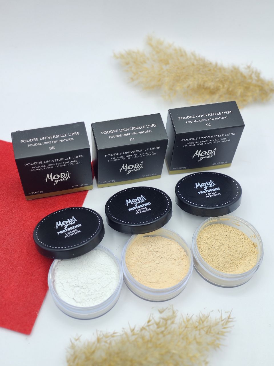 پودر فیکس ضد آب مات کننده صورت